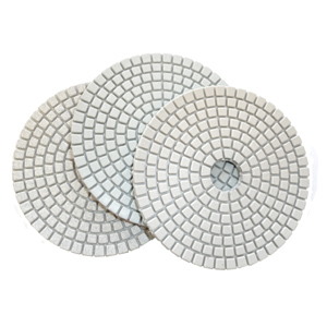 3-step diamond polishing pads for granite